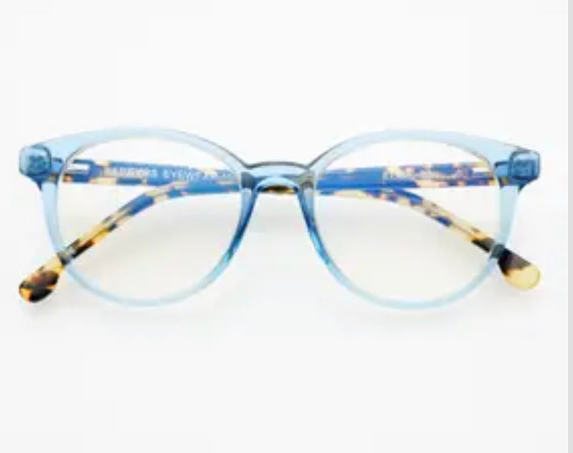 Elise Blue Light Readers Reading Glasses Eyeglasses Blue  2.0