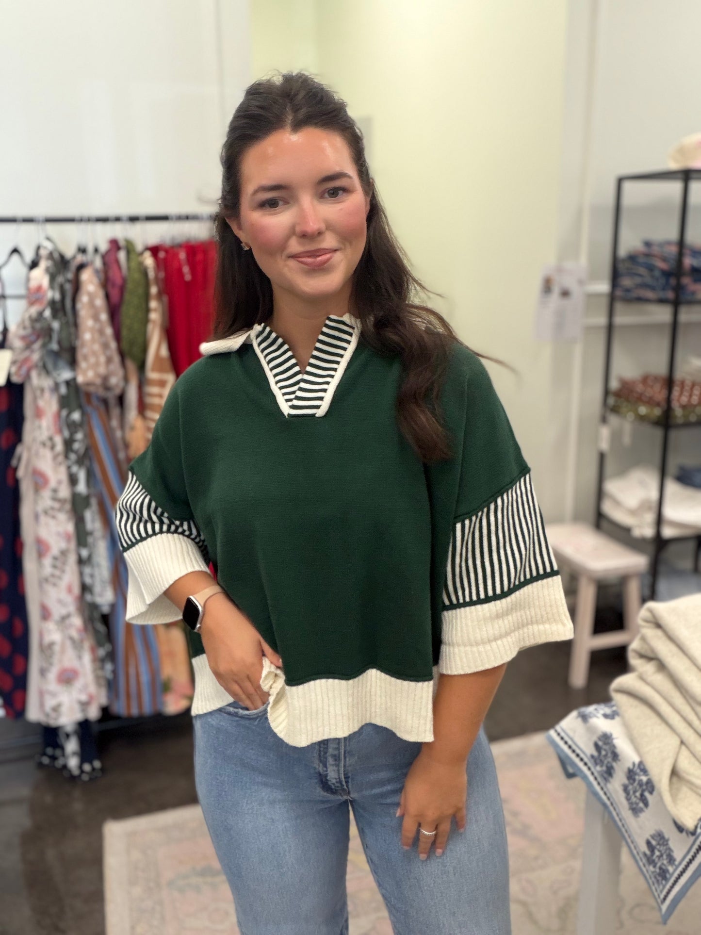 Alexis sweater top (2 colors)