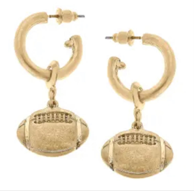 Game Day Football earring