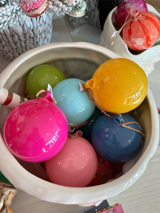 Sugarplum ornament 4”