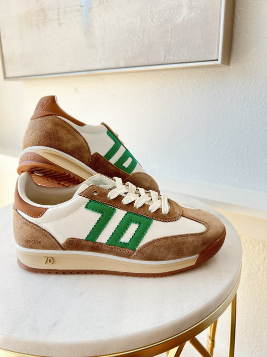 BACK70 Jogger M white/green/ camel