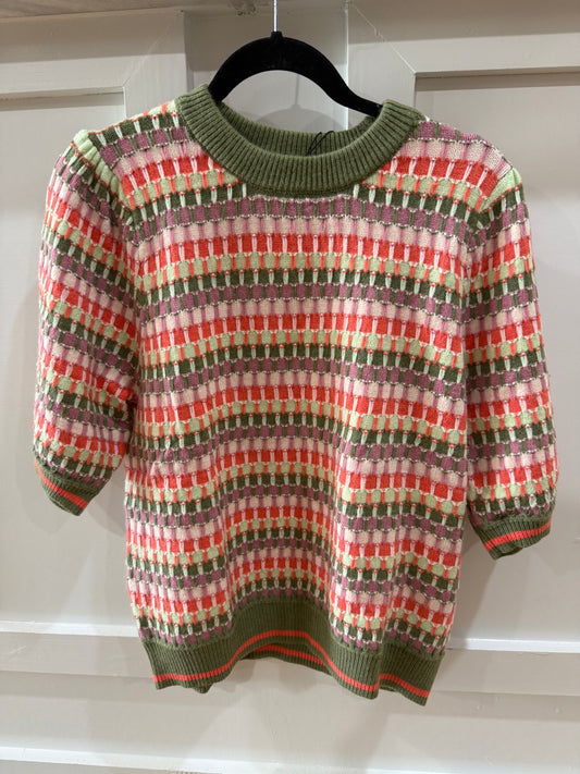 caroline multi stitch top