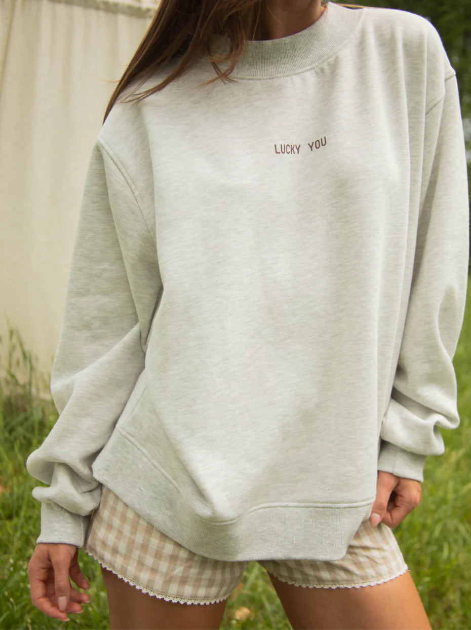 LUCKY YOU X EMMA KATHERINE ART SWEATSHIRT