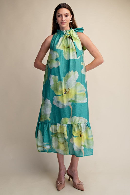 reef midi floral dress (2 colors)