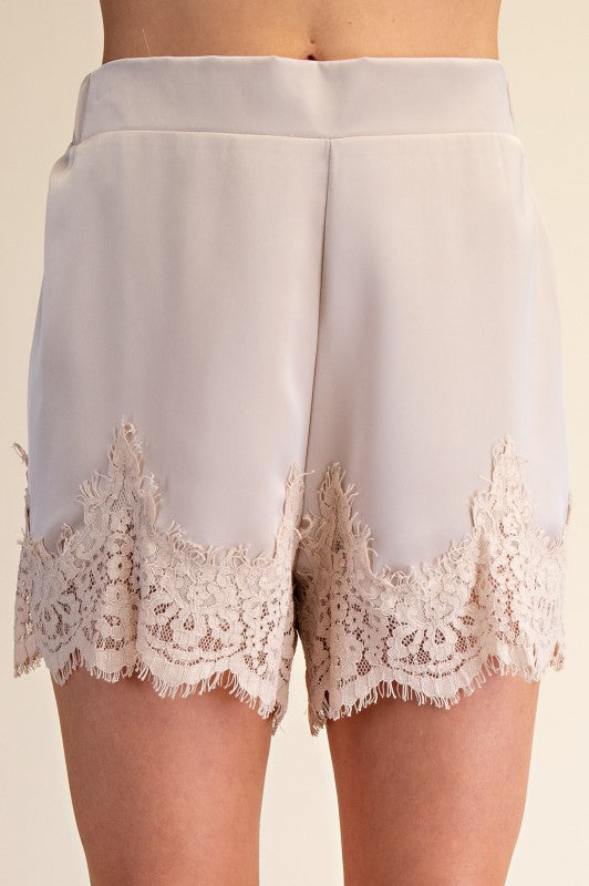 Lace Glam Short (multiple colors)