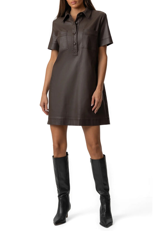 Tatiana Dress chocolate-Kut