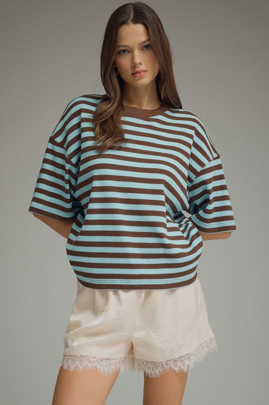 sara striped top (3 color)