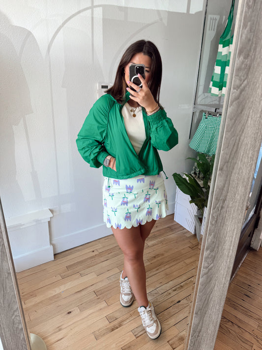 Poppy Kourt Scallop Skort- KARLIE