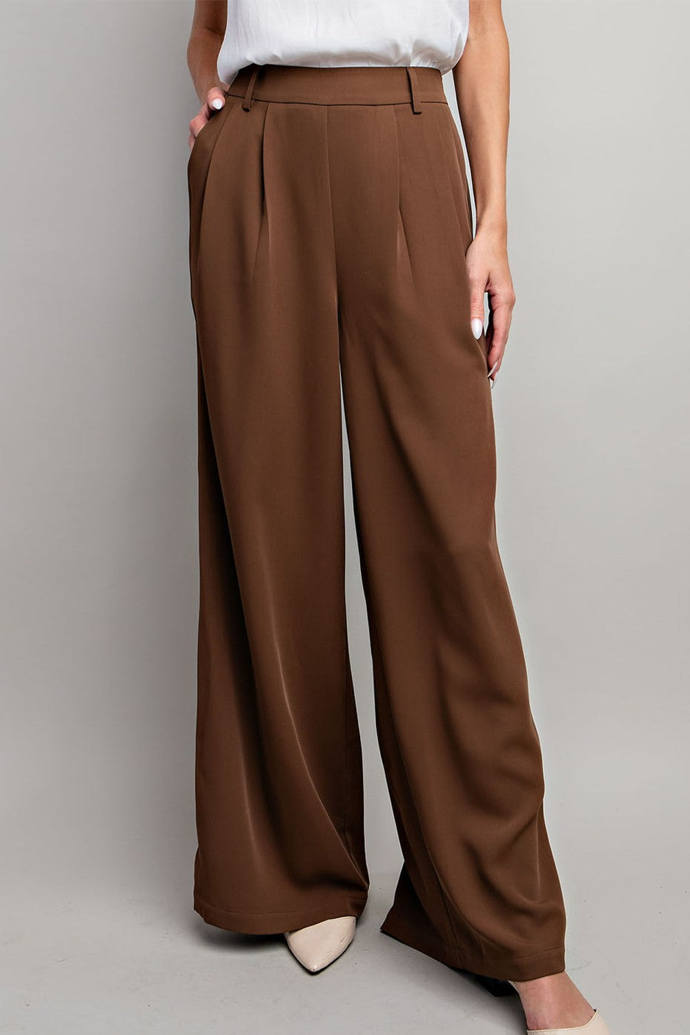 Fall About Brown Trouser Pants