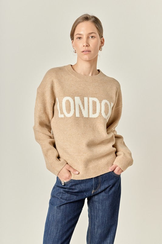 Taupe LONDON sweater