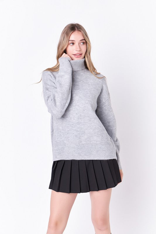 turtle neck sweater (2 colors