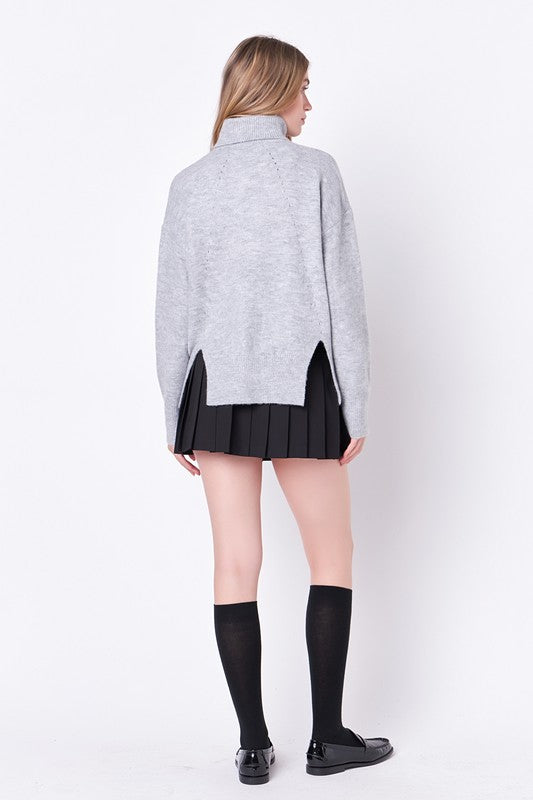 turtle neck sweater (2 colors