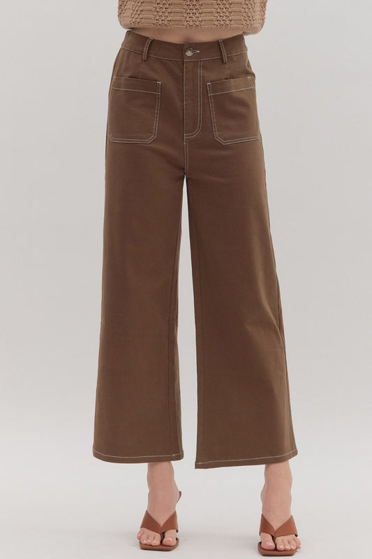 Brown pala pant