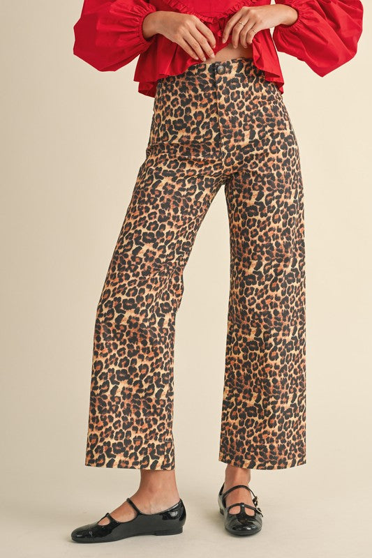 Leopard lady jeans