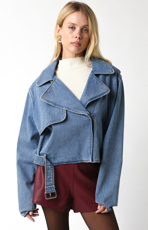 Casey Denim Jacket - was $79,now $50 final sale