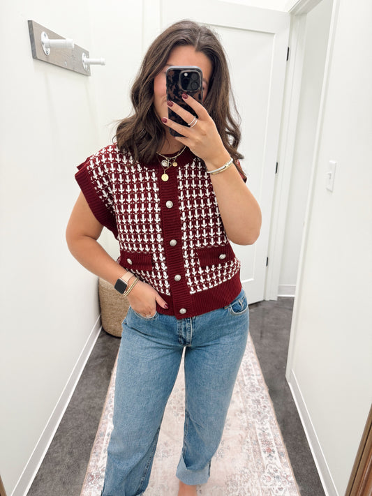 Elise sweater top