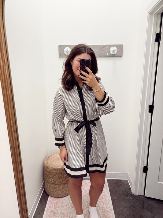 Bobbi Mini Dress- black