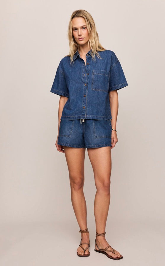 Daycation denim utility short ZSupply