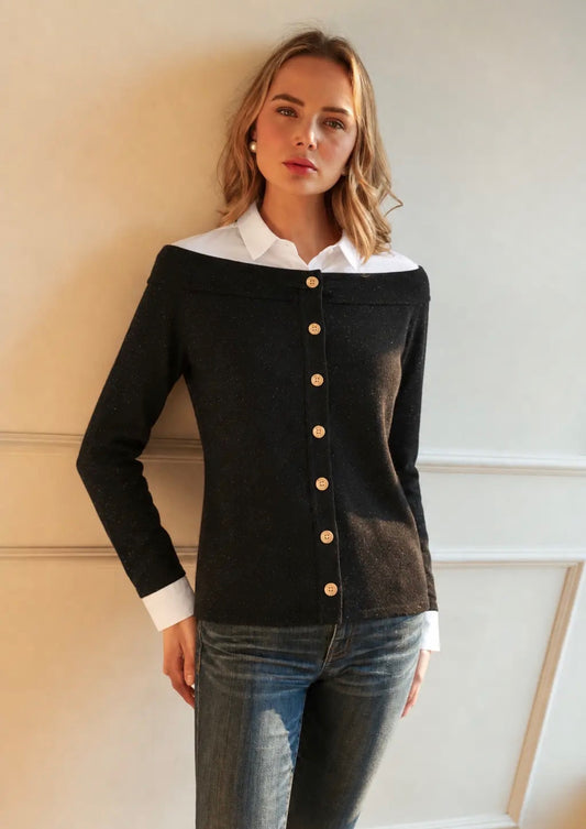 Marley sweater top (2 colors)