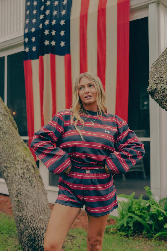 American Made Striped Boxer - Tribe Kelly
