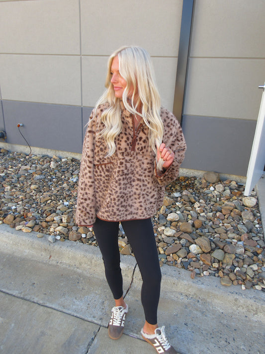 Eva leopard pullover