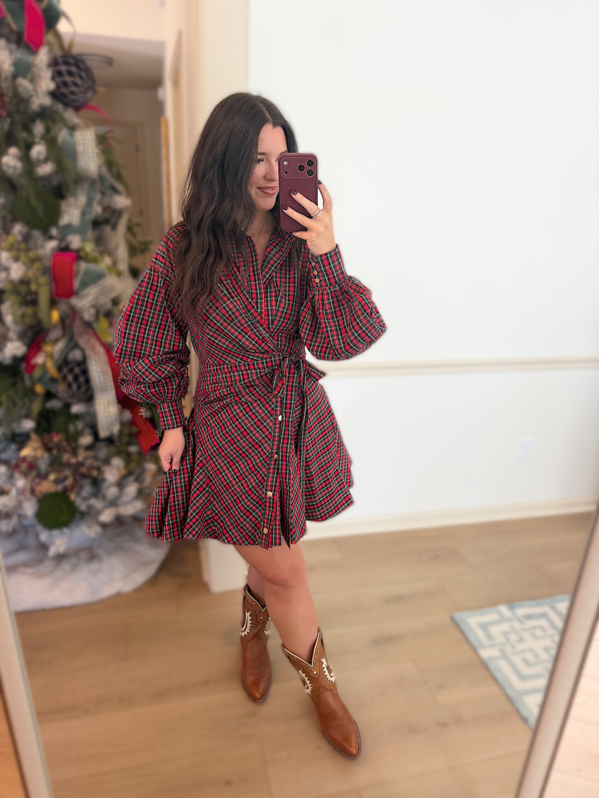 Addie Plaid Mini