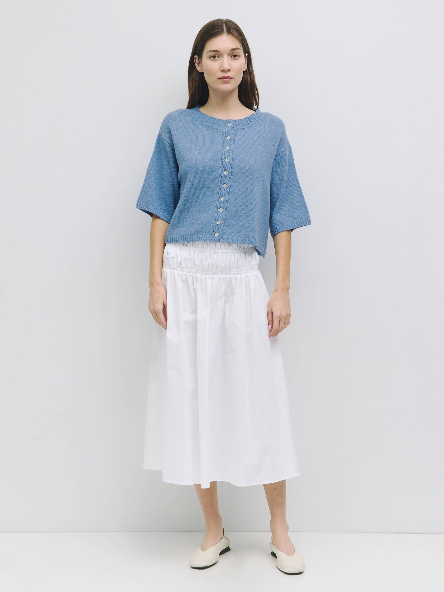 The Stacey Cardigan | Brushed Half Sleeve Cardigan (multiple colors)