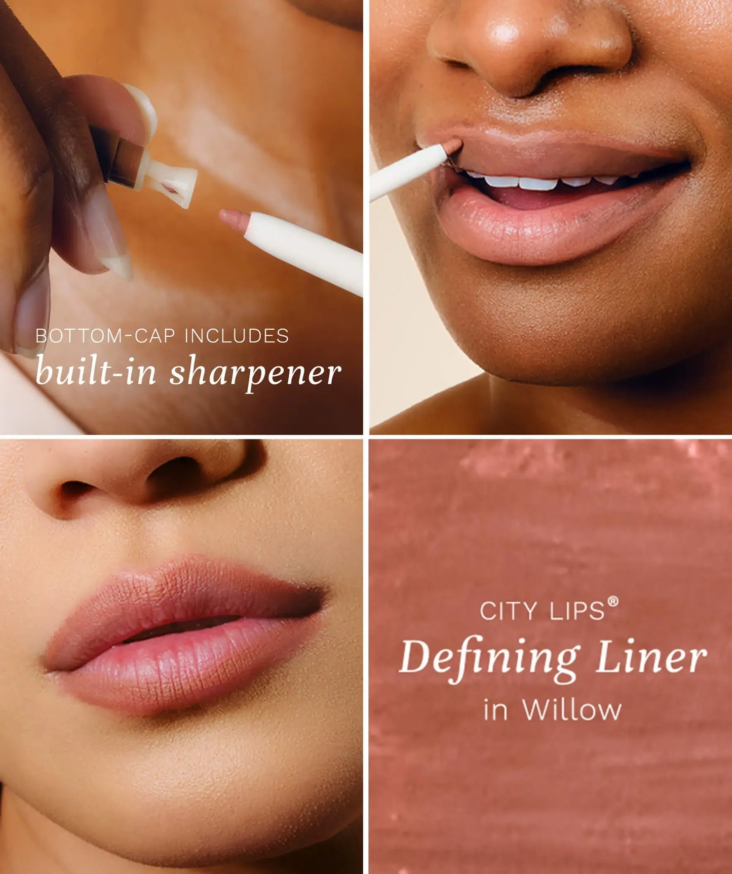 City Lips® - Defining Lip Contouring Pencil - Willow