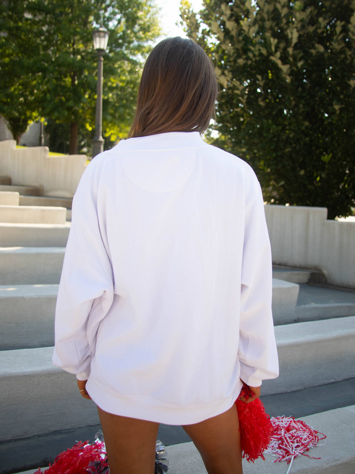 ARKANSAS POLKA DOT MOCKNECK