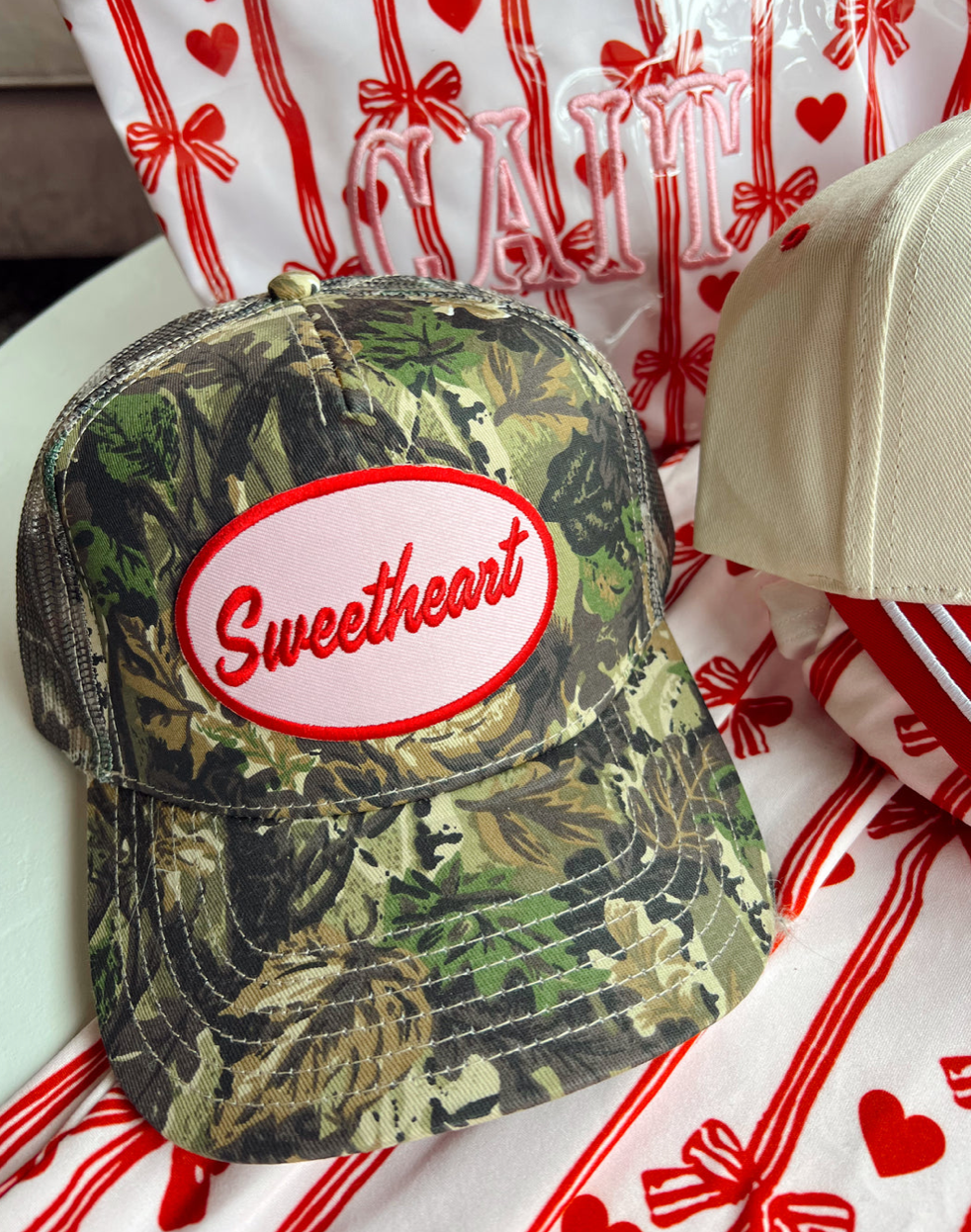 Sweetheart - Camo Vintage Hat