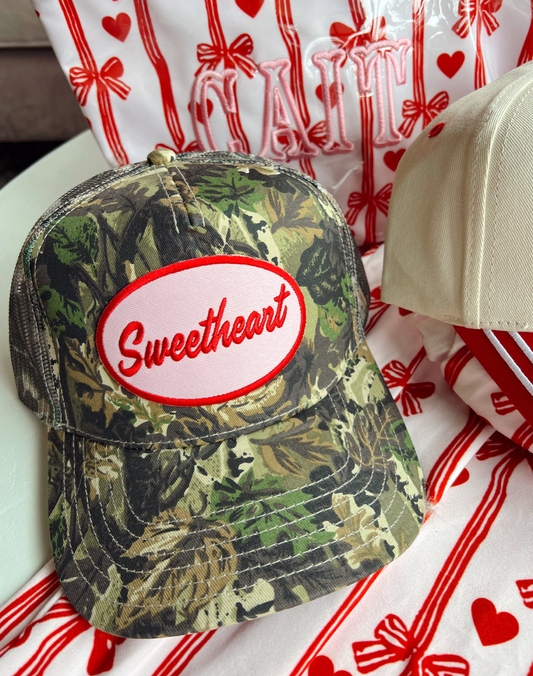 Sweetheart - Camo Vintage Hat