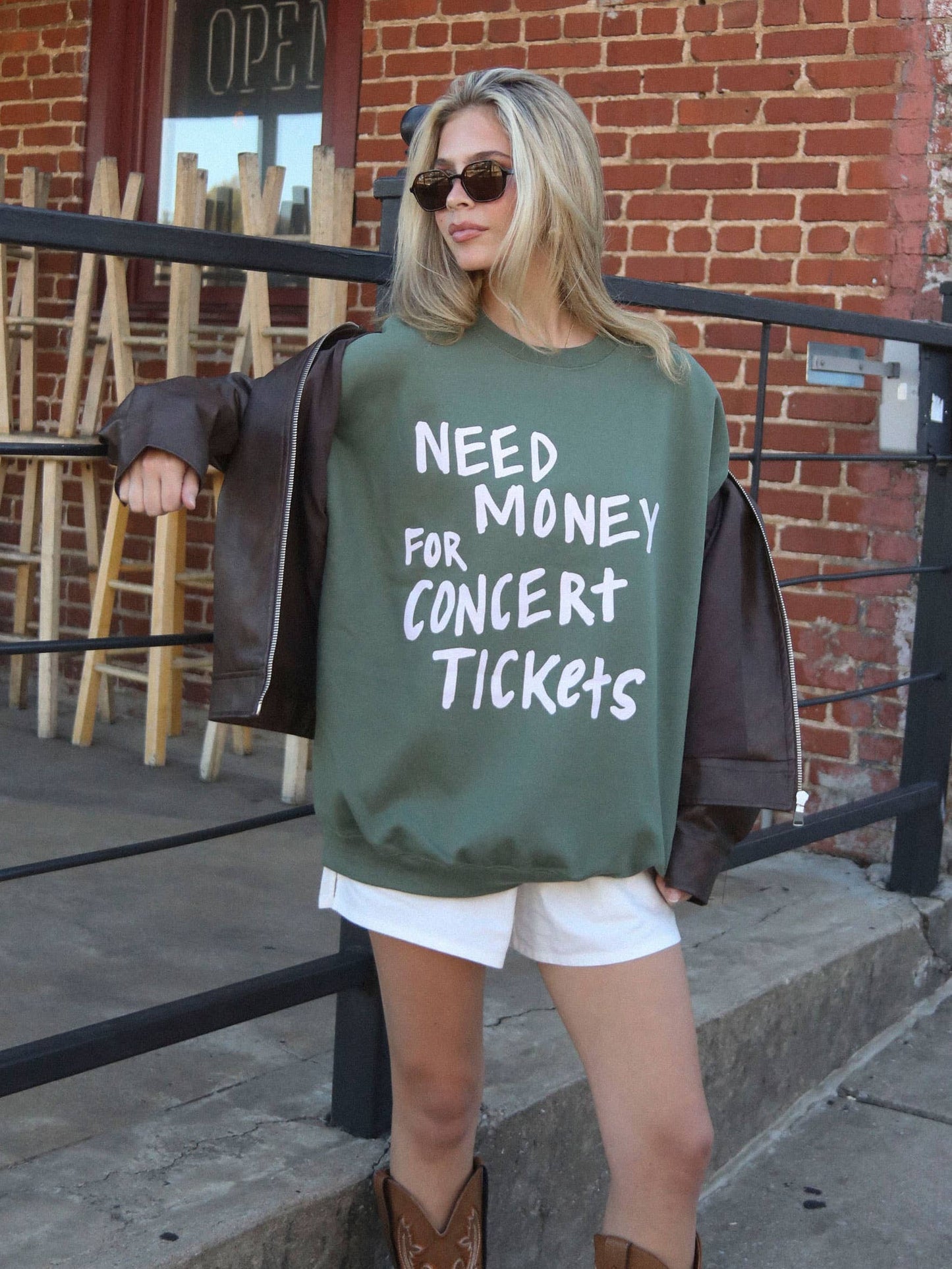 F+S: CONCERT TICKETS SWEATSHIRT