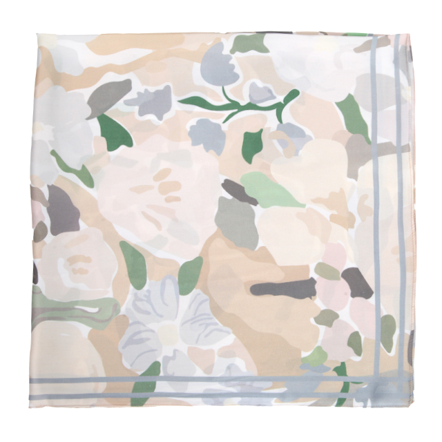 S26077 100% Polyester Lightweight Square Scarf