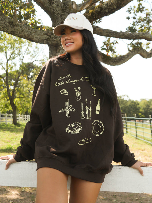 F+S: THE LITTLE THINGS SWEATSHIRT