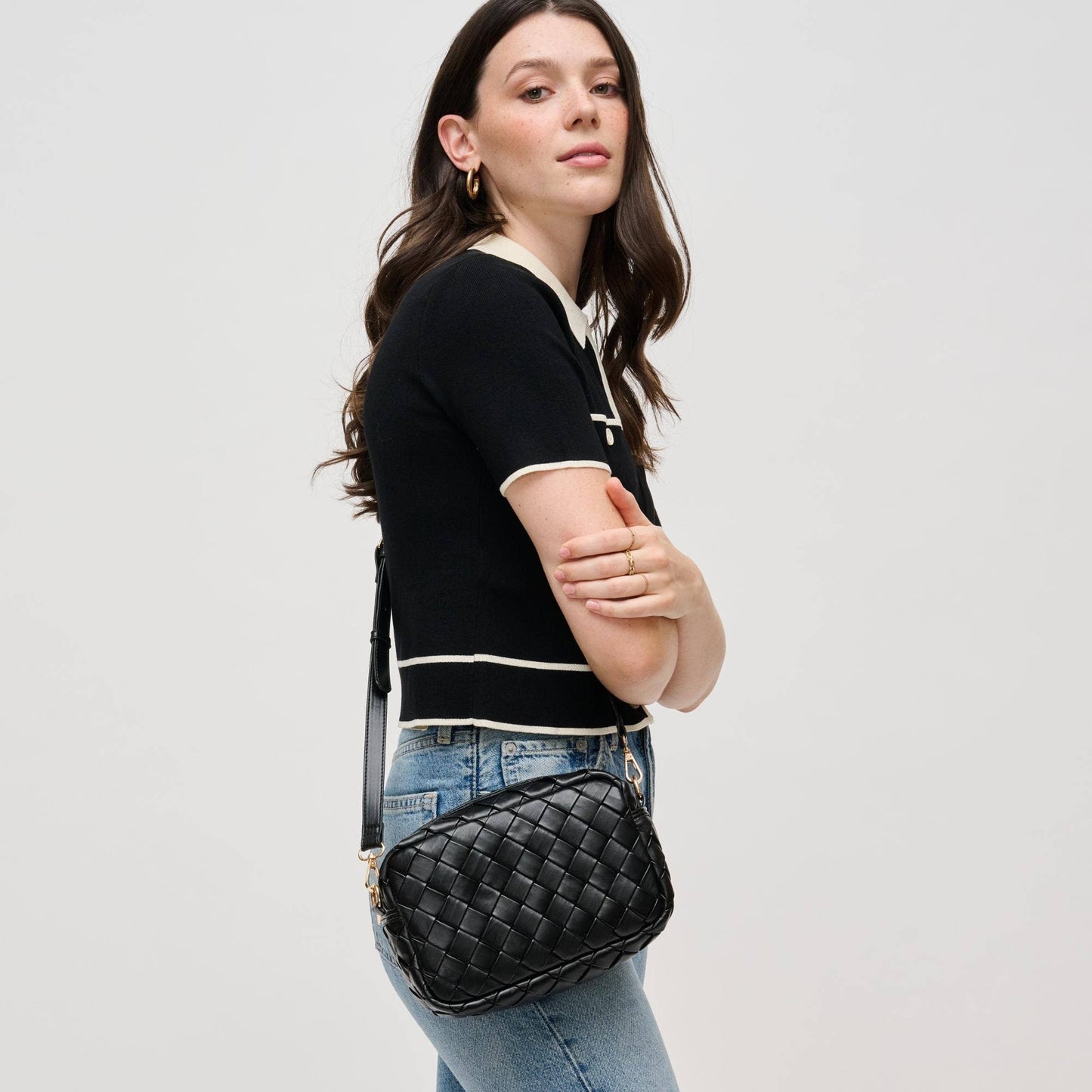 Maddie Woven Crossbody