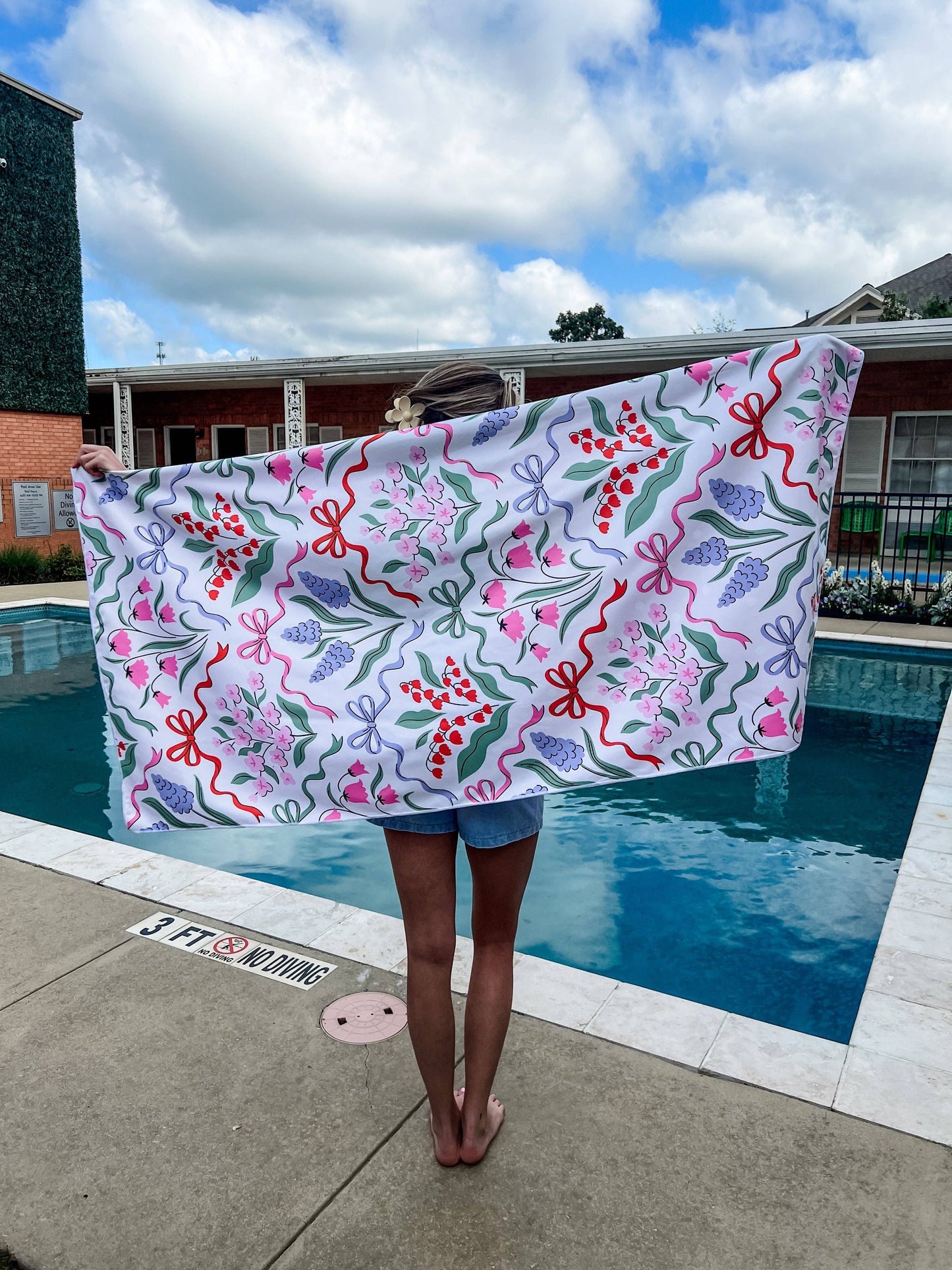 Multi Floral - Quick Dry Towel