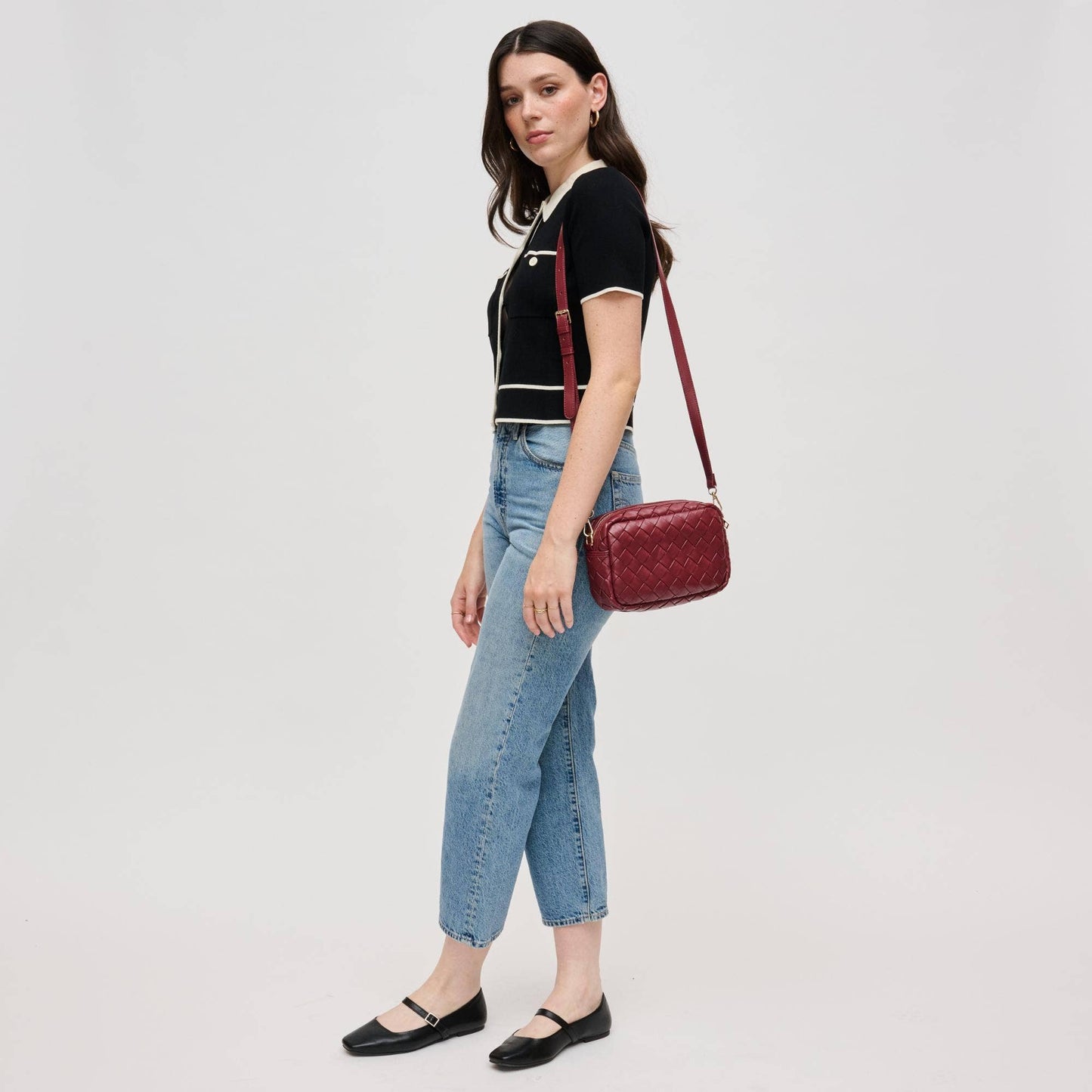 Maddie Woven Crossbody