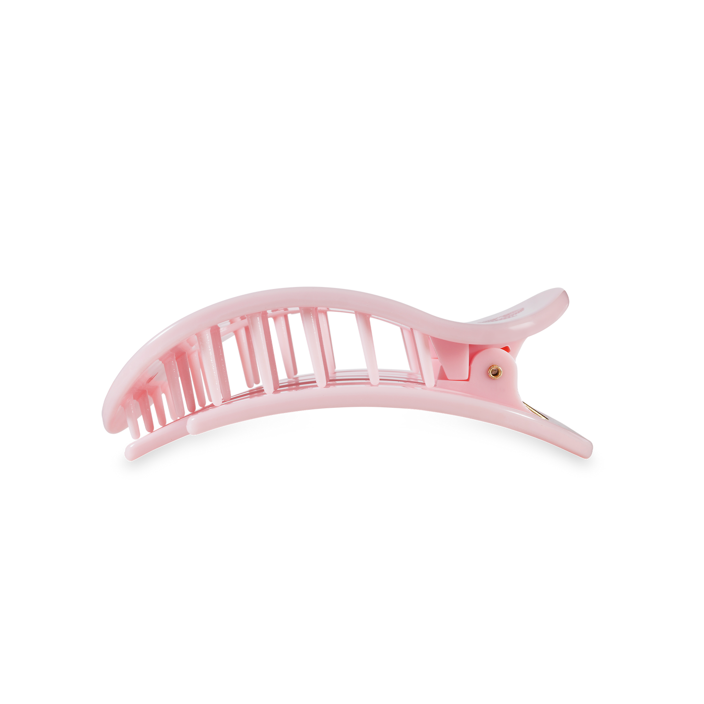 Flat Round Hair Clip | Medium | Pink Ribbon Power