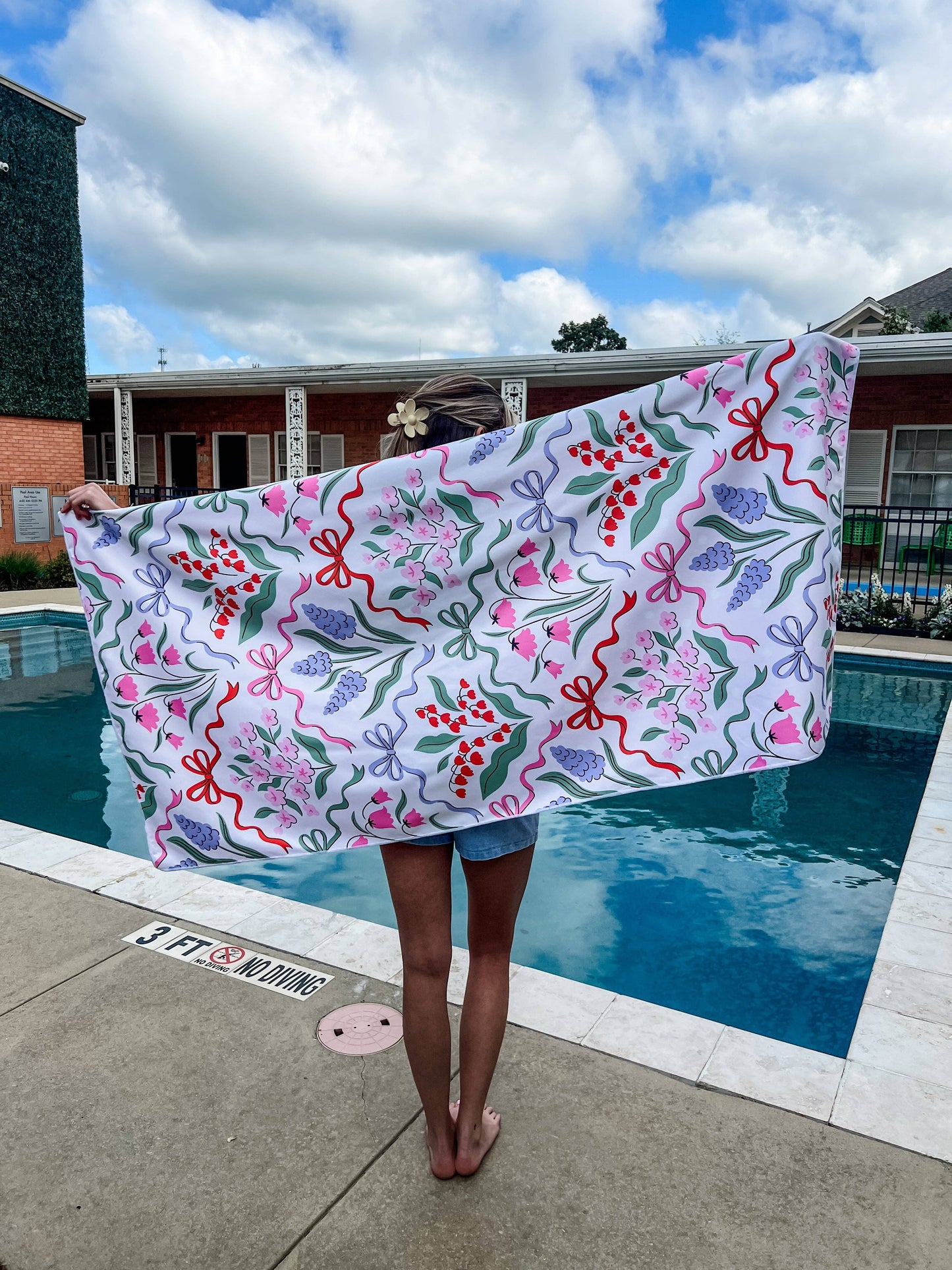 Multi Floral - Quick Dry Towel