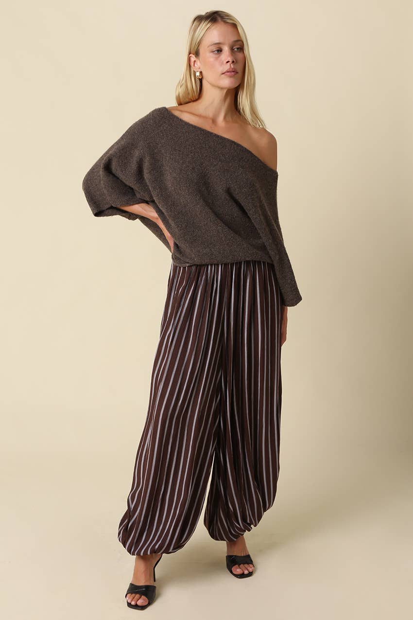 Gloria One Shoulder Knit Top