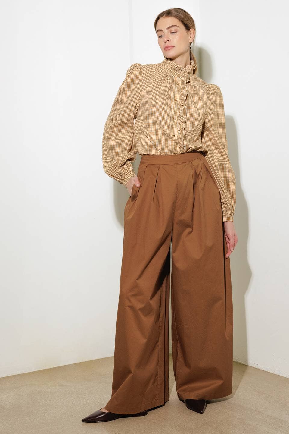 Ashley woven top