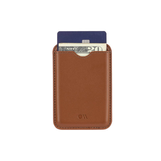 Case-Mate MagSafe Card Holder (Cognac Brown)