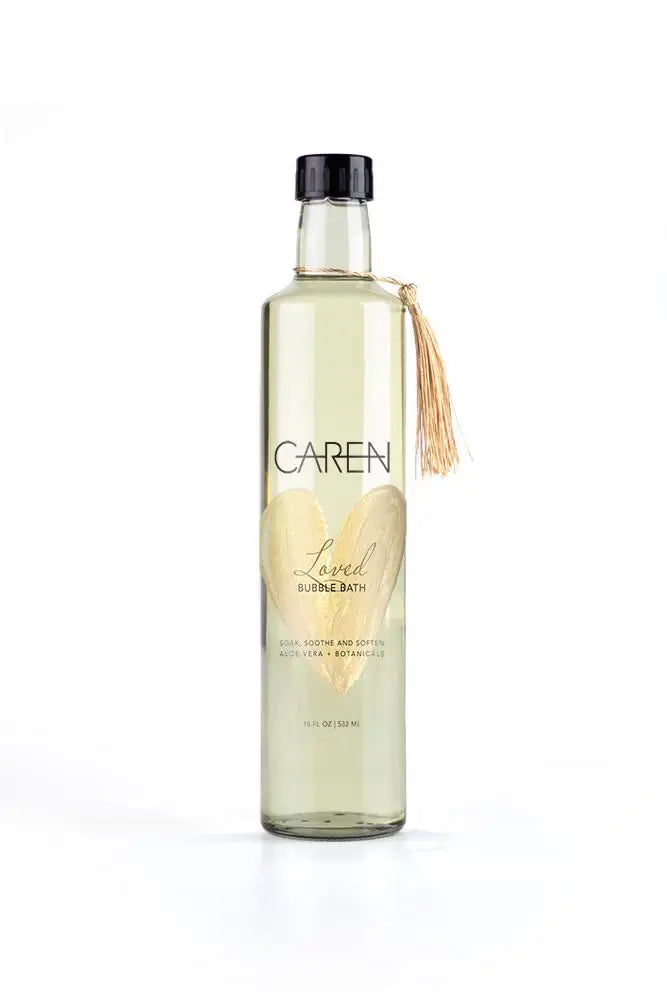 Loved Bubble Bath  18oz glass bottle