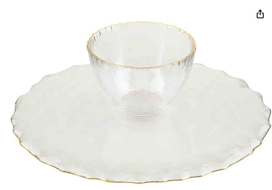 Cake Plate/Chip n' Dip - Mudpie