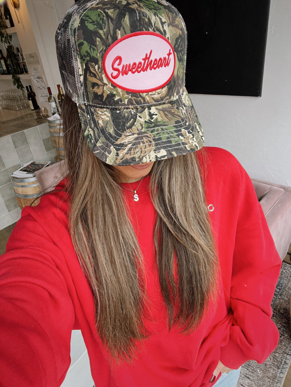 Sweetheart - Camo Vintage Hat