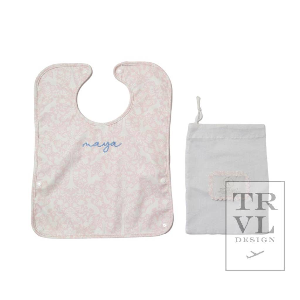 Best Bib - Woodland Pink