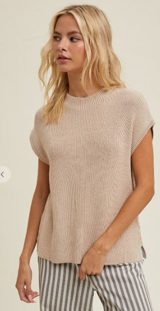 Champagne  Sweater Top