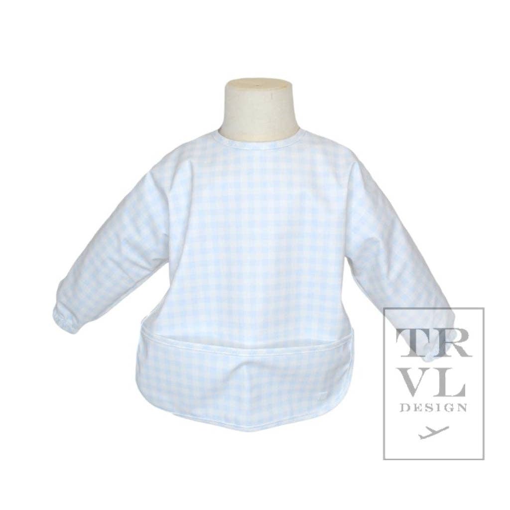 Perfect Smock Small - Pimlico Check Blue