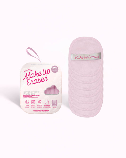 Silver Infused MakeUp Eraser 7-Day Set | Acne Prone Skin