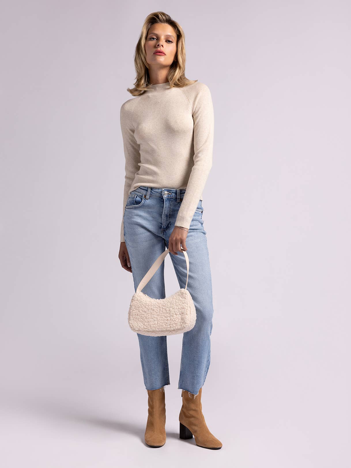 Mock Neck Long Sleeve - MALIN TOP